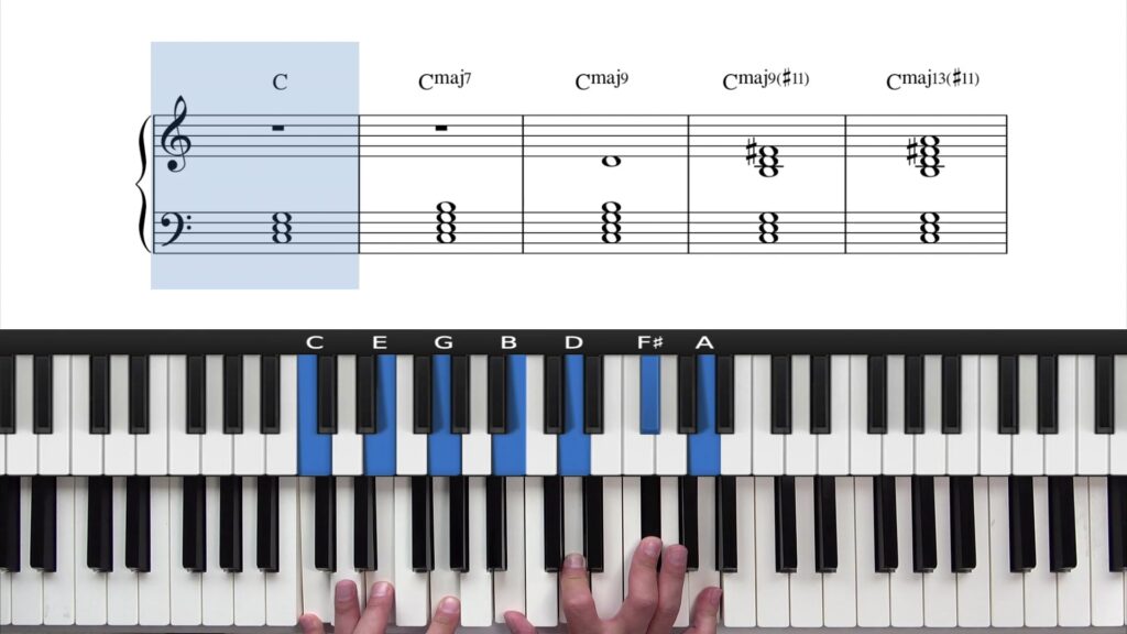 Upper Structure Triads Piano Lesson | PianoGroove.com