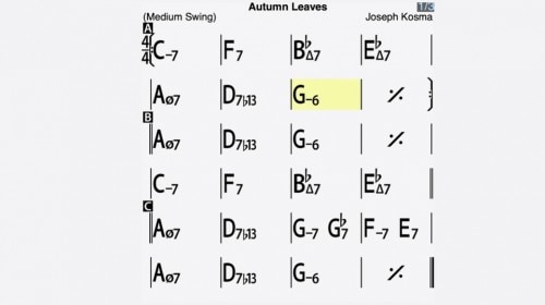 “Autumn Leaves” – Vocal Backing Track