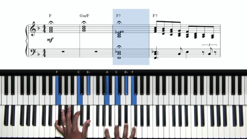 Filling Space When Playing Hymns