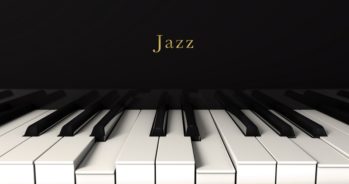 black jazz piano