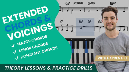Chord Extensions Piano Course
