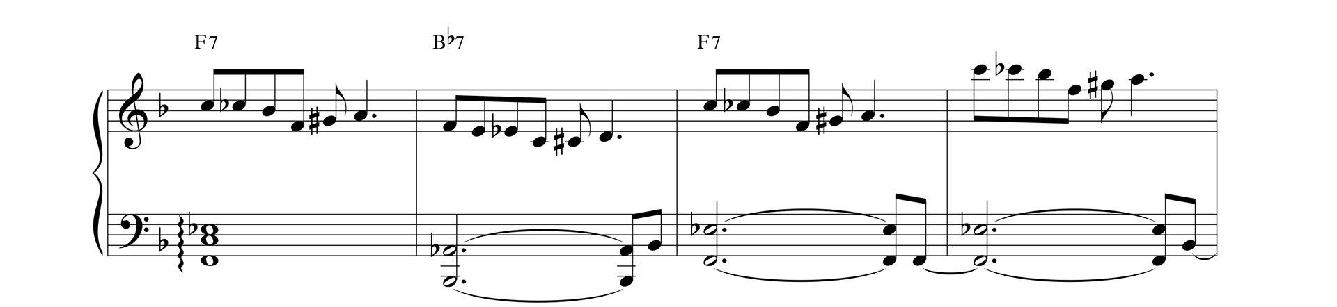 transposing blues licks