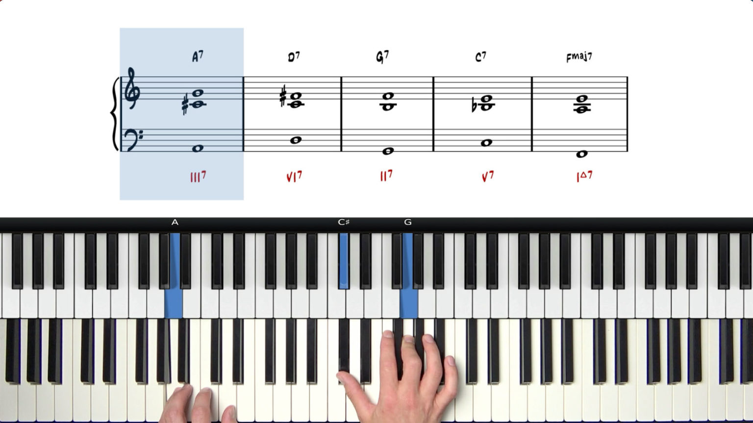 Eb Major Diatonic Harmony Drills & Exercises | Cocktail Piano Course