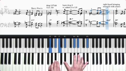 Jazz Piano Comping Voicings